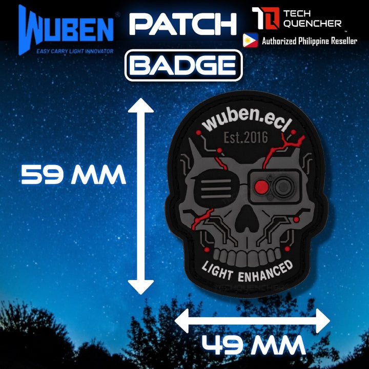 Wuben Patch - Morale Patch - Embroidered Badge - For Bag Backpack Caps Vest Slingbag
