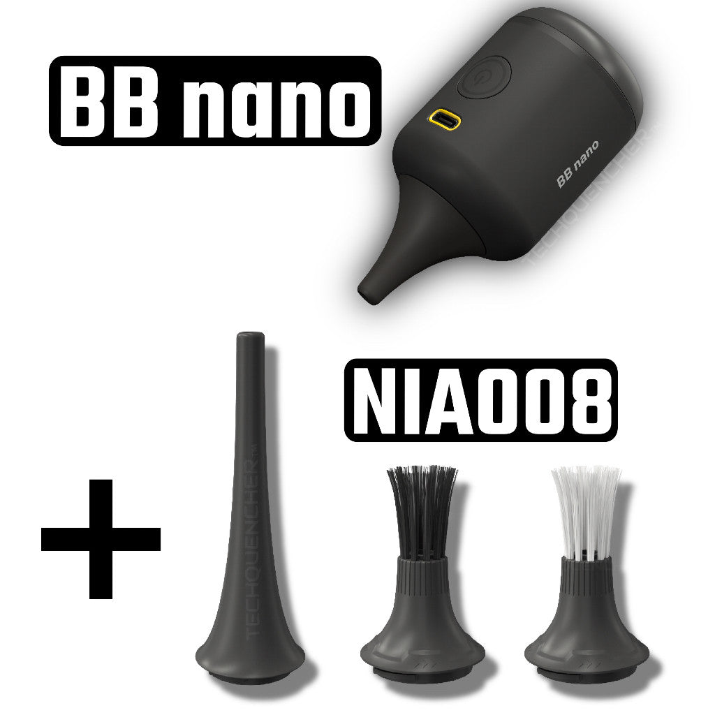 Nitecore BB Nano - Portable Blower - Built-In Rechargeable Battery - Camera Cleaning + Vacuum -USB-C