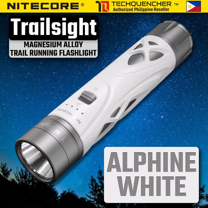 Nitecore TrailSight Flashlight - 1200 Lumens - Magnesium Alloy - USB-C Rechargeable Battery - IP68