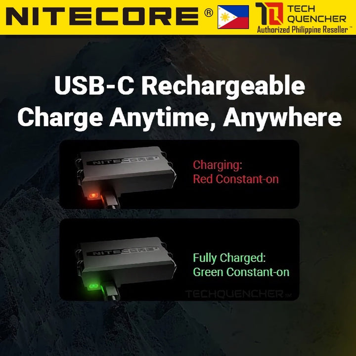 Nitecore HLB2500 Battery - 2500mAh - USB-C Rechargeable - IPX8 - For HA29 UHE and HA27 UHE