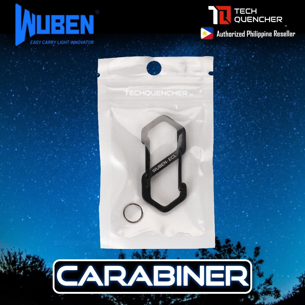 Wuben Aluminum Carabiner Snap Hook - Lightweight