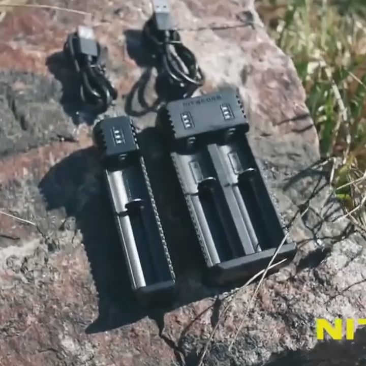 Nitecore UI1 Portable USB-C Li-ion Battery Charger - Single Slot