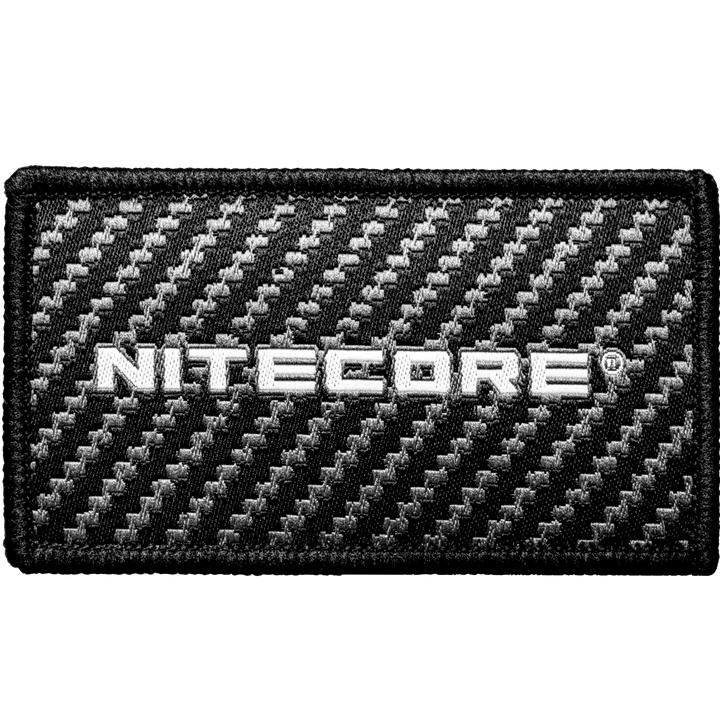 Nitecore Velcro Patch - Morale Patch - Embroidered Badge - For Bag Backpack Caps Vest Slingbag