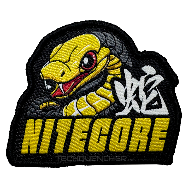 Nitecore Velcro Patch - Morale Patch - Embroidered Badge - For Bag Backpack Caps Vest Slingbag