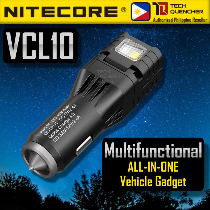 Nitecore VCL10 Vehicle Car Charger