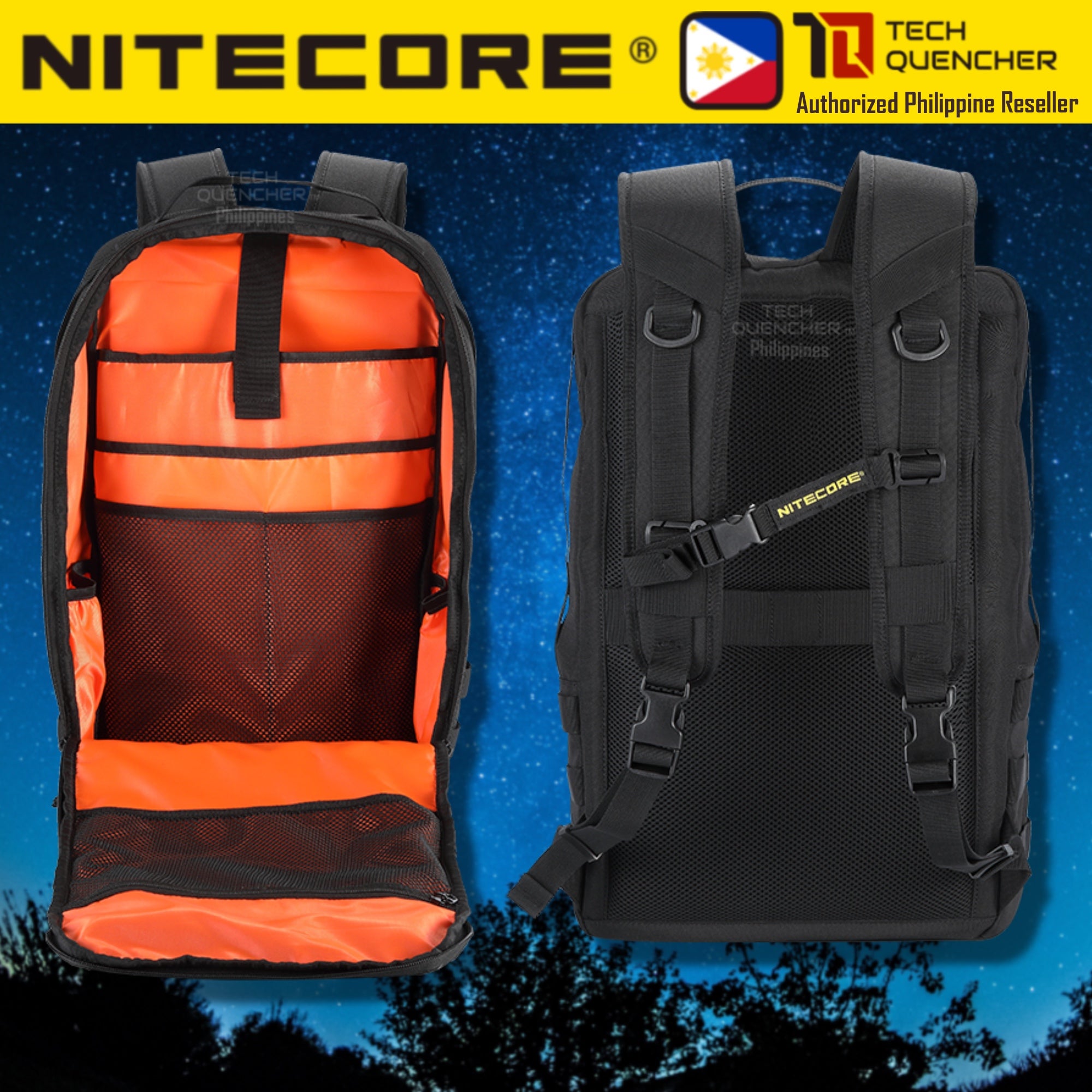 Nitecore BP23 Backpack 23L Water Resistant Backpack