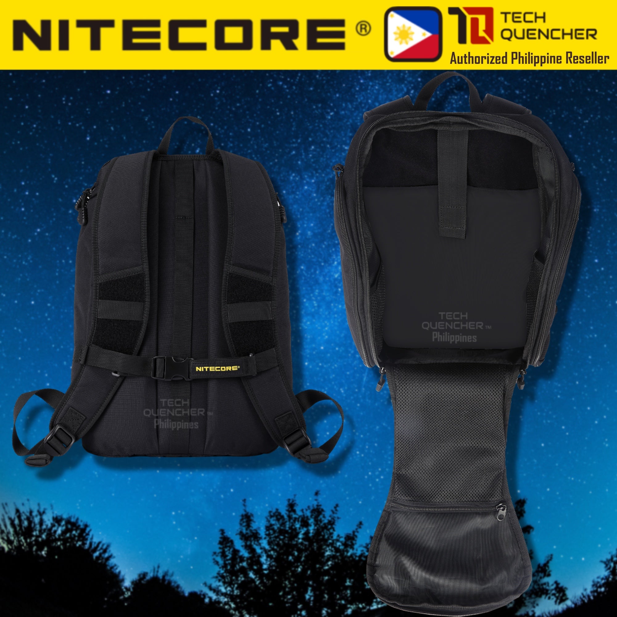 Nitecore BP16 Backpack 16L - Commuter Travel Waterproof Backpack