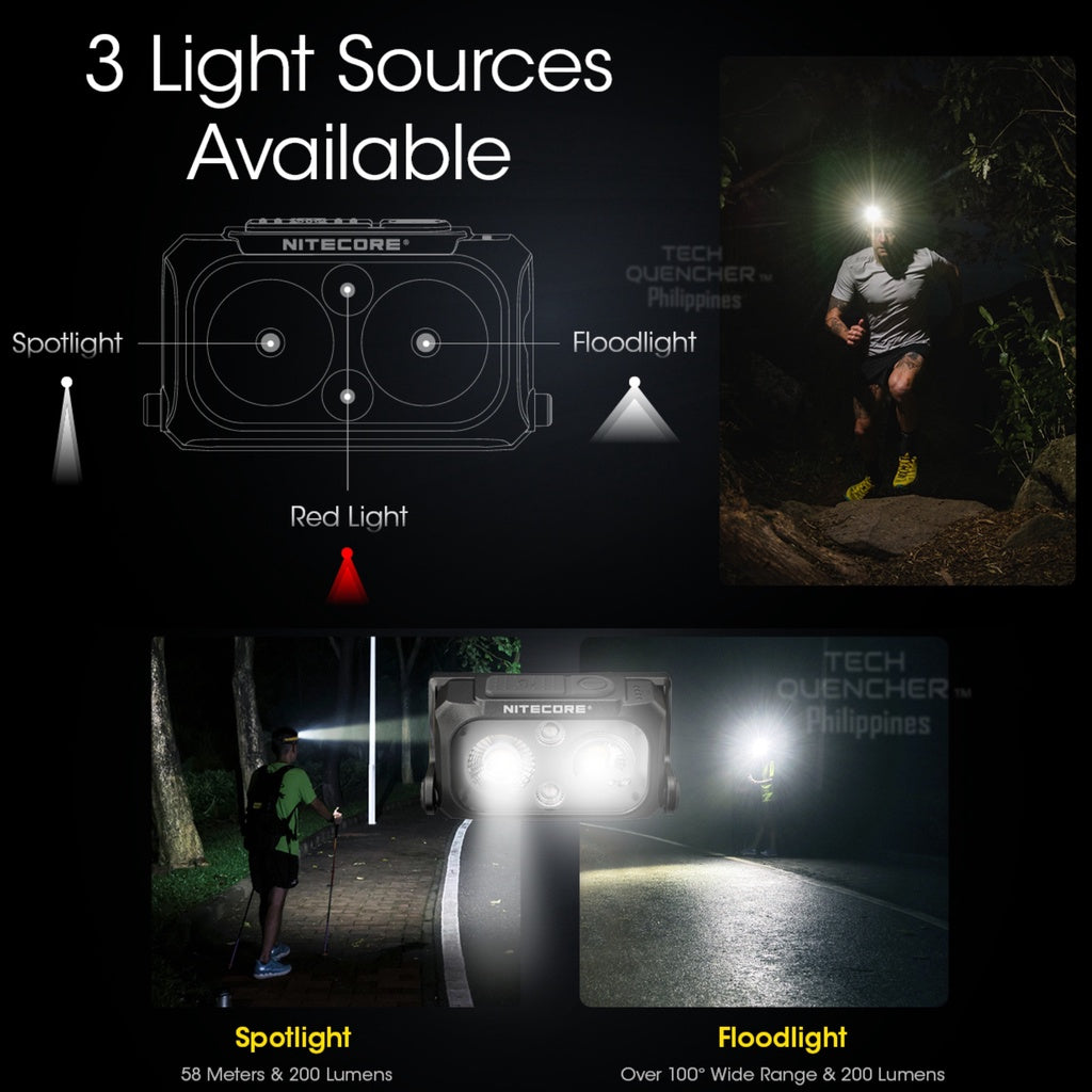 Nitecore NU25 Headlamp 400 Lumens