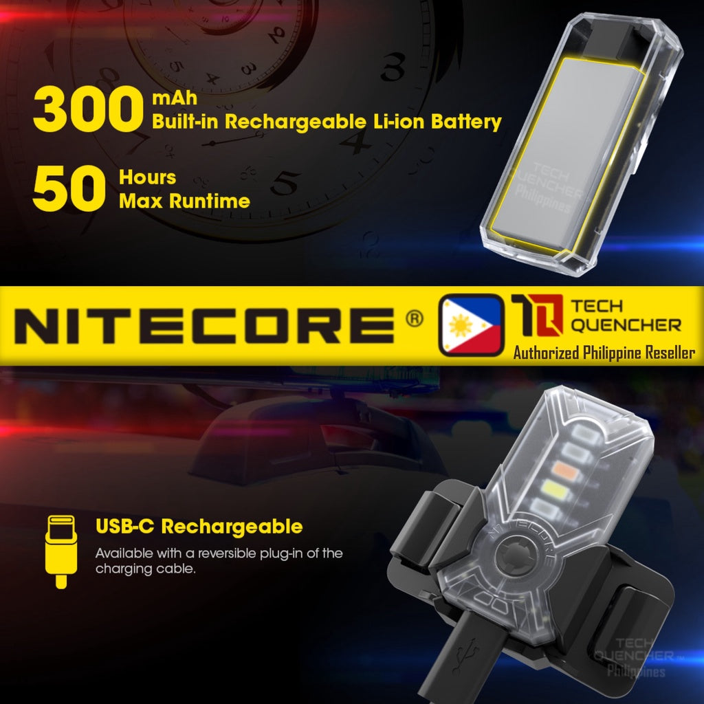 Nitecore NU07 LE Signal Light - Law Enforcement