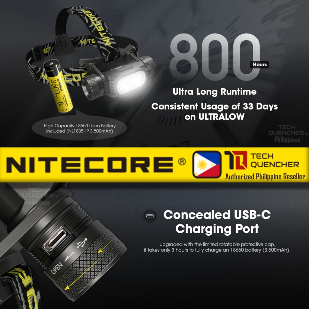 Nitecore HC68 Headlamp 2000 Lumens