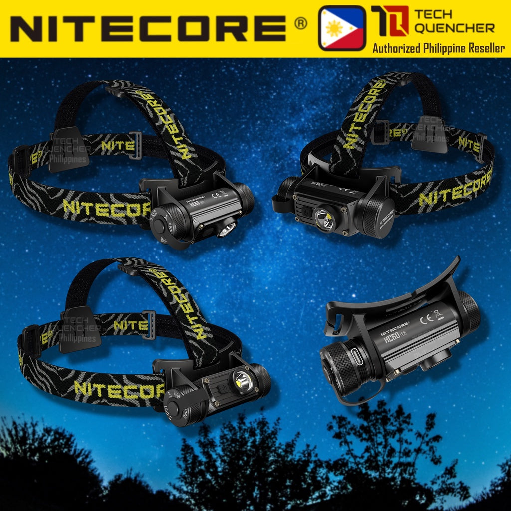 Nitecore HC60 V2 Headlamp 1200 Lumens