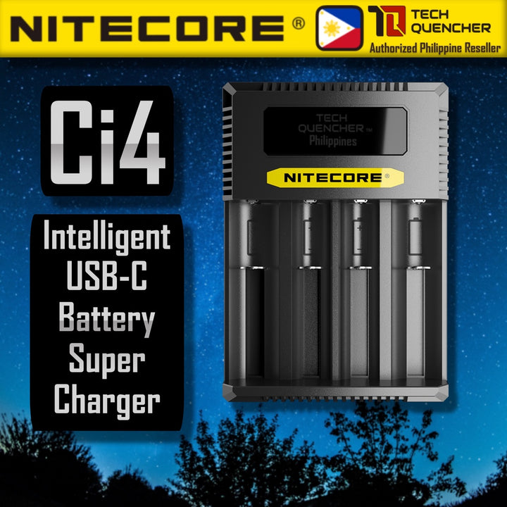 Nitecore Ci4 USB-C Battery Charger