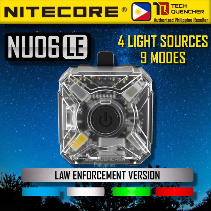 Nitecore NU06 LE Signal Light- Law Enforcement