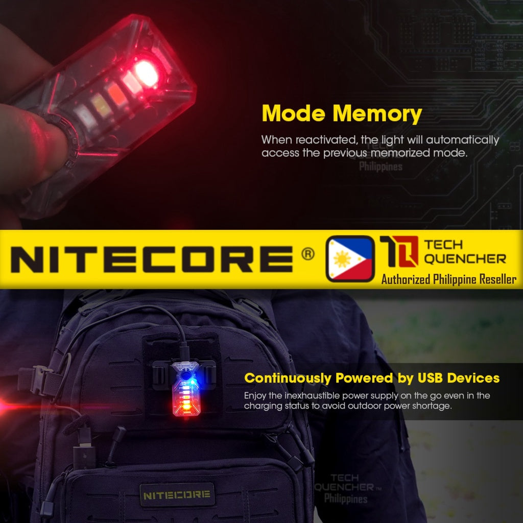 Nitecore NU07 LE Signal Light - Law Enforcement