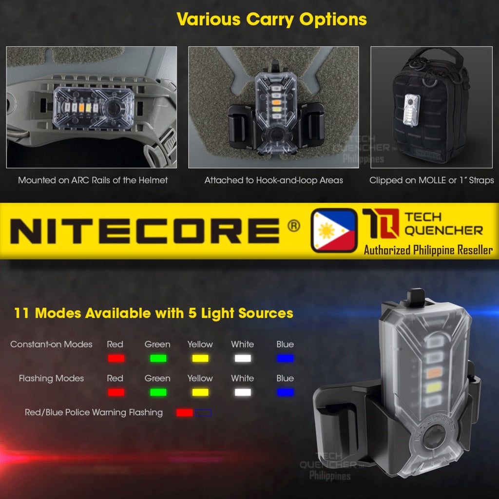 Nitecore NU07 LE Signal Light - Law Enforcement