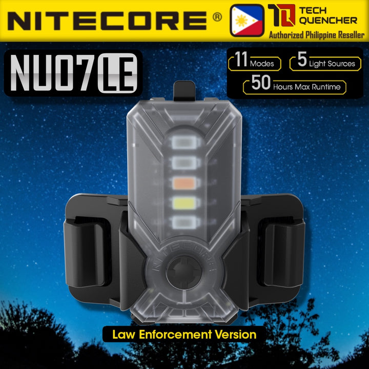 Nitecore NU07 LE Signal Light - Law Enforcement