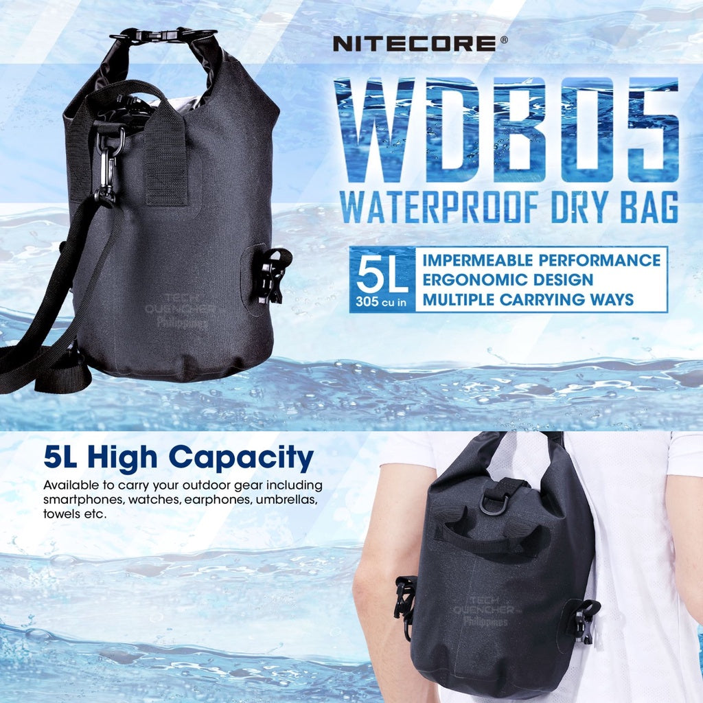 Nitecore WDB05 Waterproof Dry Bag 5L