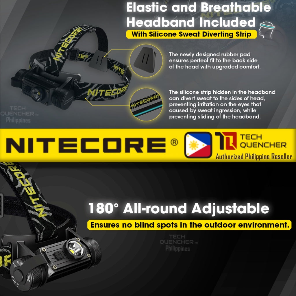 Nitecore HC60 V2 Headlamp 1200 Lumens