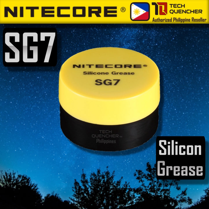 Nitecore SG7 Silicone Grease 5g - Flashlight Maintenance