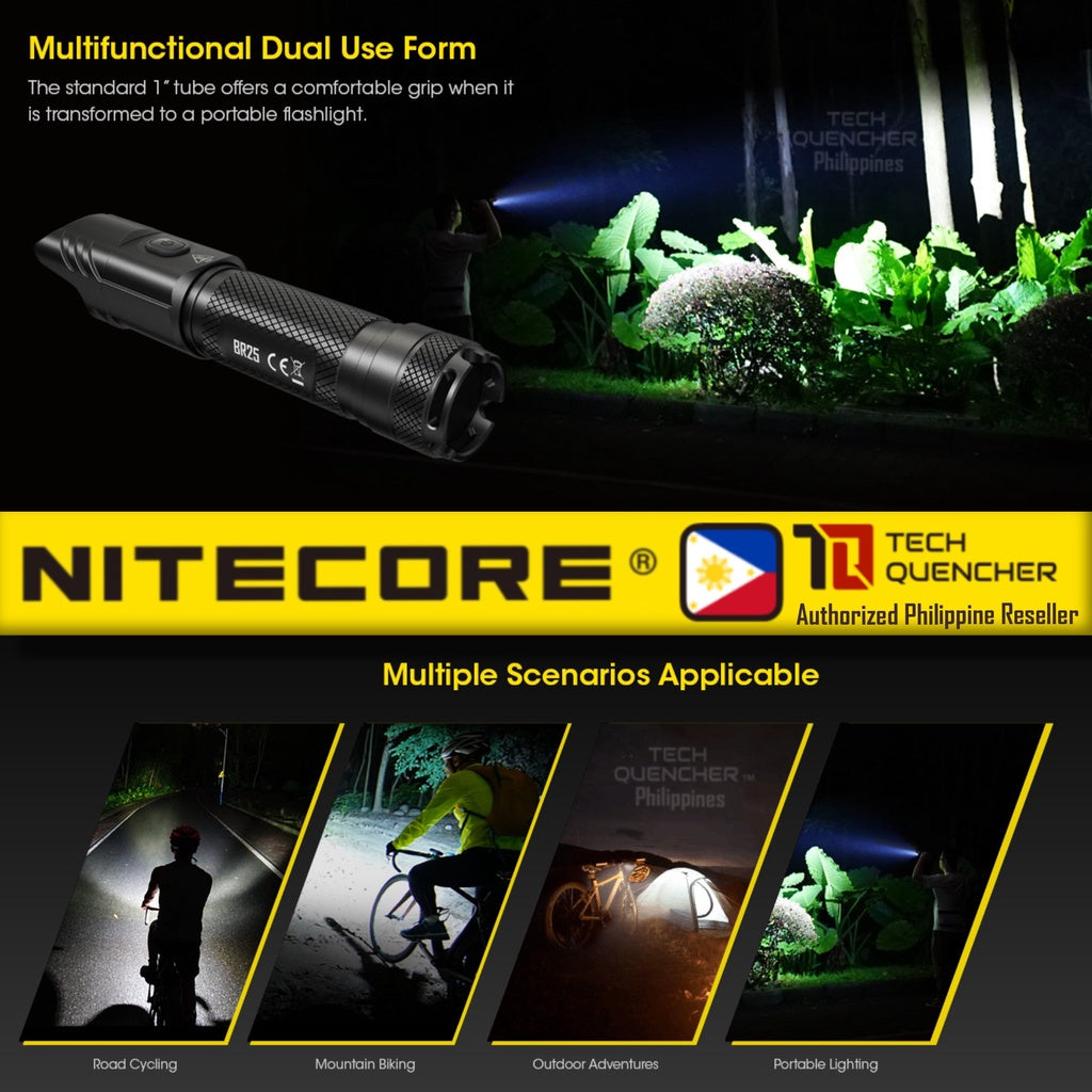 Nitecore BR25 Bike Light - 1400 Lumens