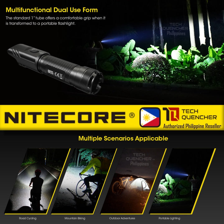 Nitecore BR25 Bike Light - 1400 Lumens