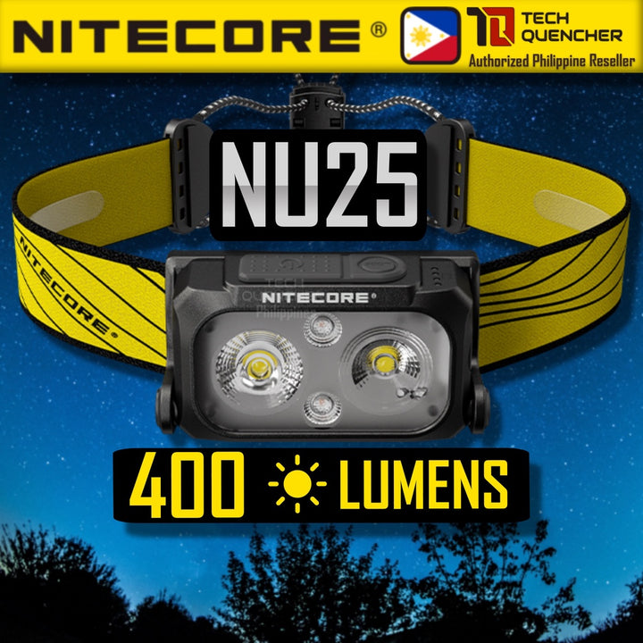 Nitecore NU25 Headlamp 400 Lumens