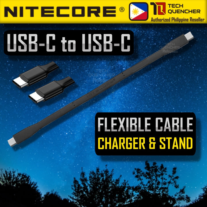 Nitecore Flexible USB-C to USB-C