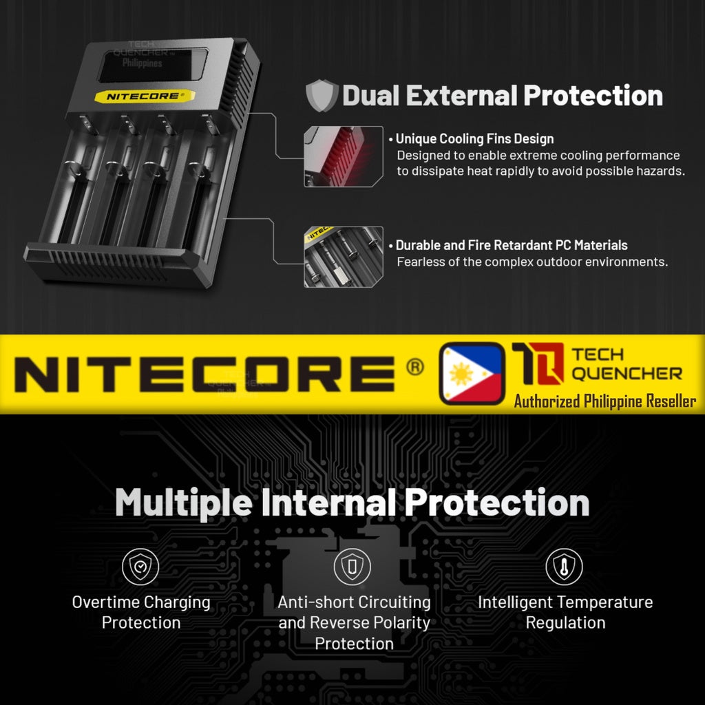 Nitecore Ci4 USB-C Battery Charger